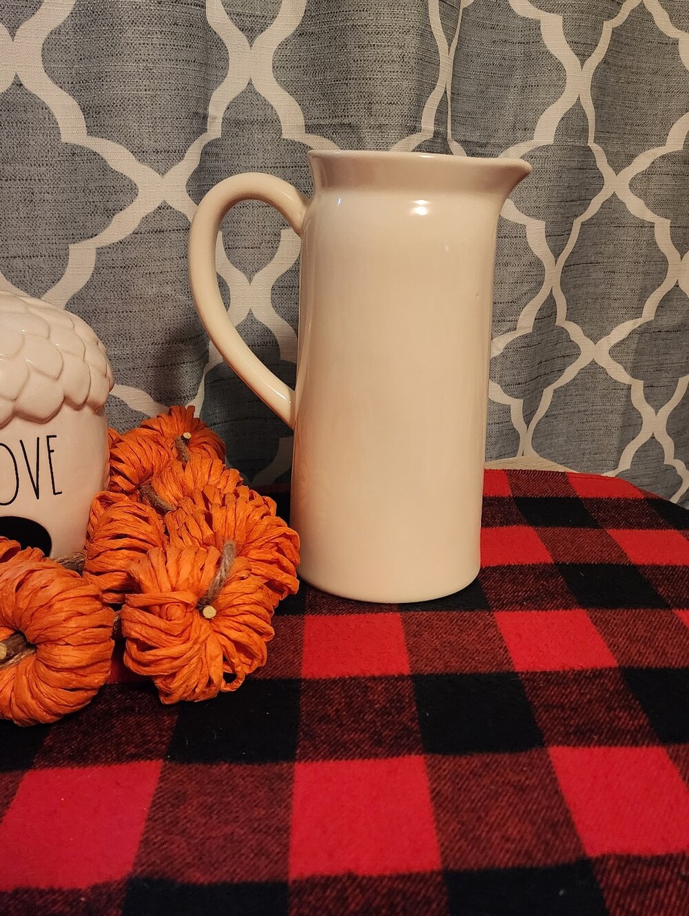 New Rae Dunn Sweet Tea Ceramic Pitcher - Picture 2 of 4